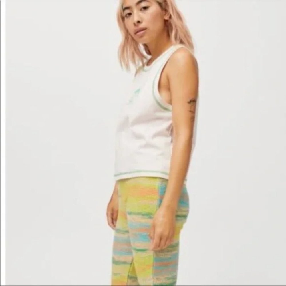 Urban Outfitters Mushroom "Take a Little Trip" Sleeveless Tank Large - Picture 9 of 9